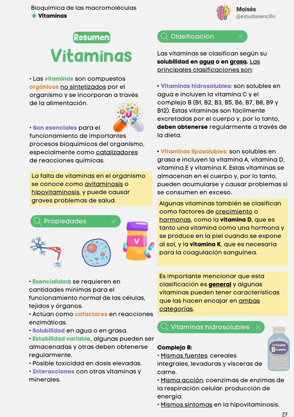 Muestra 7: página con resumen de lípidos