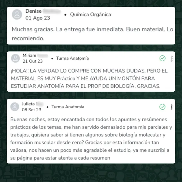 Testimonio de estudiante 1