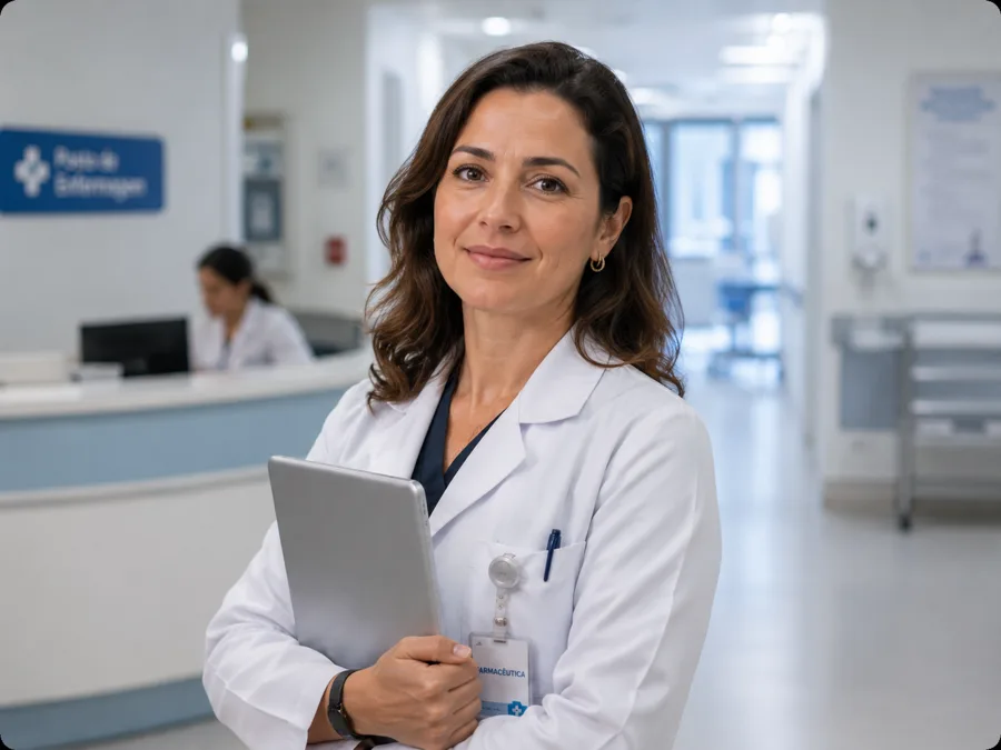 Profesional de la salud en actualización